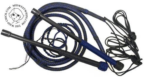 Midnight Blue and Black Reverse Pair PH Whips
